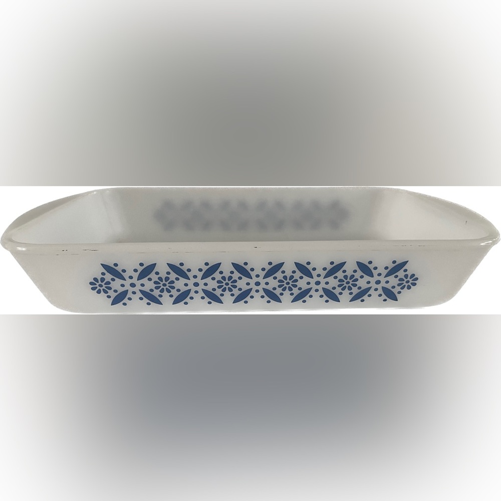 Vintage glassbake rectangular casserole dish